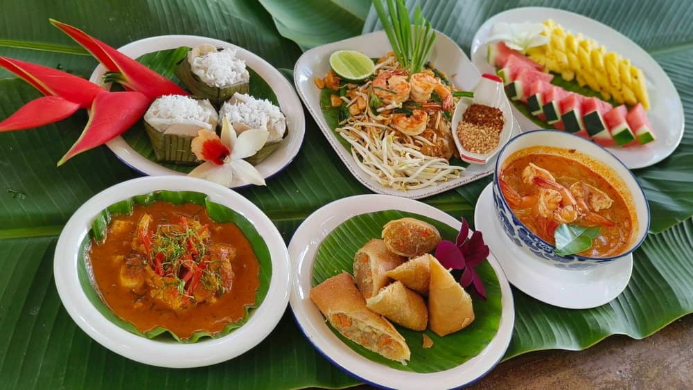 Thai cooking class experience at Old Phuket Farm